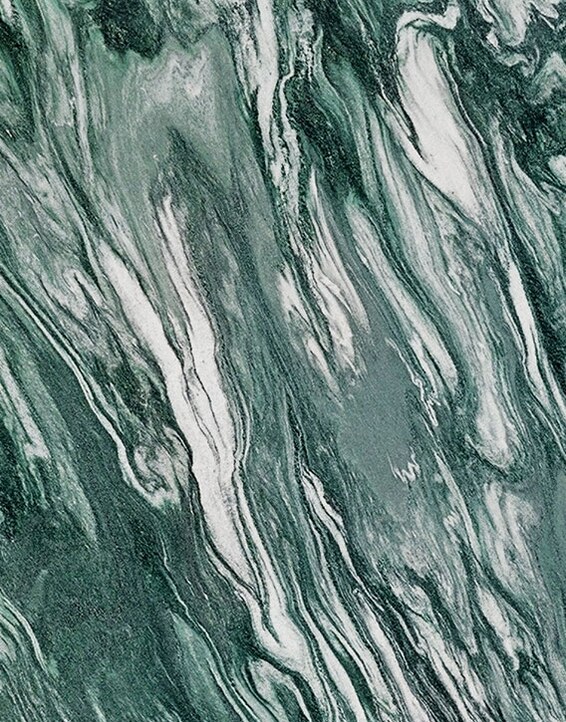 A sample of green marble.
